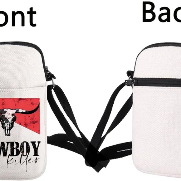 Lightweight Vintage Western Crossbody Purse - Perfect for Everyday Essentials - Picture 3 of 8